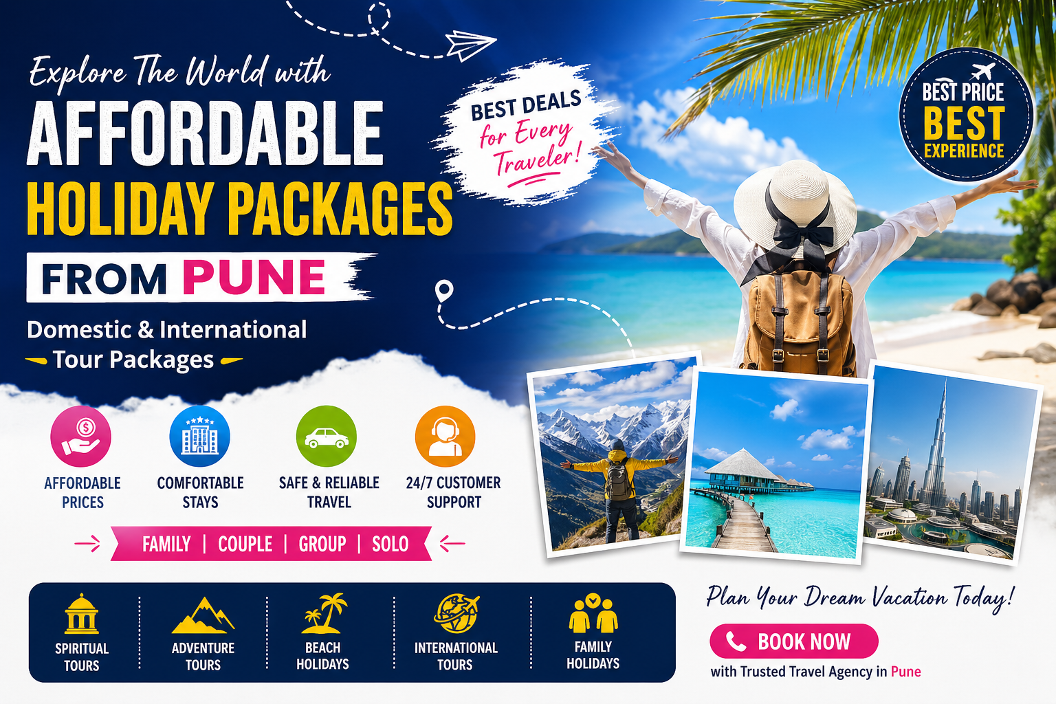 Affordable Holiday Packages from Pune 